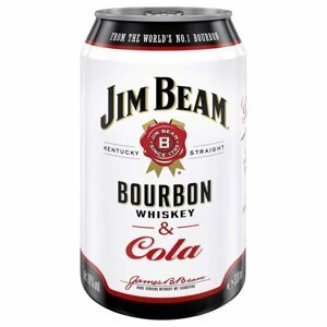 Jim Beam Bourbon & Whiskey and Cola 0,33l 4,5%