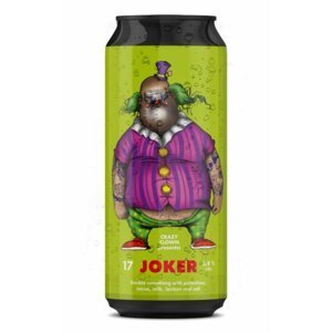 Crazy Clown Joker White Porter 17° 0,5l 5,8%