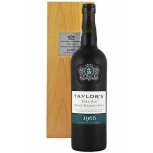 Taylor's Single Harvest 1966 0,75l 20,5% L.E. Dřevěný box
