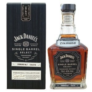 Jack Daniel´s Jack Daniel's Single Barrel Select Zikmund No.7 45% 0,7 l