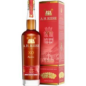 A. H. Riise XO Christmas Edition rum 40 % 0,7 l