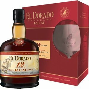El Dorado 12 yo 40 % 0,7 l ( dárkově baleno )
