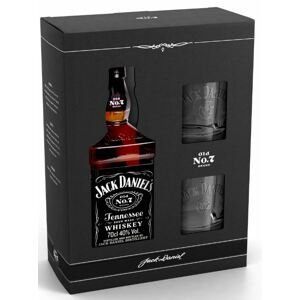 Jack Daniel´s Jack Daniel's Black 40 % 0,7 l ( dárkové balení papír )