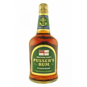 Pusser´s Rum Overproof Green Label 75,5% 0,7 l