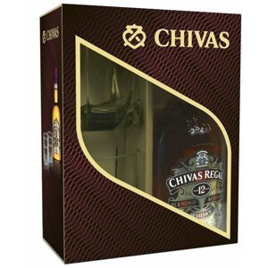 Chivas regal 12YO + sklo 0,7l