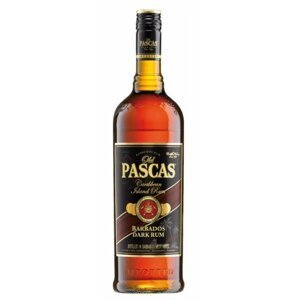 Dark rum Old Pascas 1l 37,5%