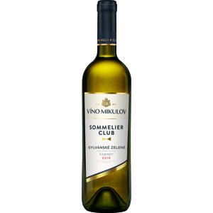 Víno Mikulov Sommelier Club Sylvánské zelené 2018 kabinet 0.75l