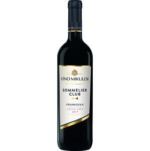 Víno Mikulov Sommelier Club Frankovka 2017 pozdní sběr 0.75l