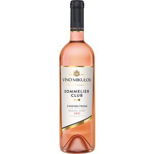 Víno Mikulov Sommelier Club Zweigeltrebe ROSÉ 2021 pozdní sběr 0.75l