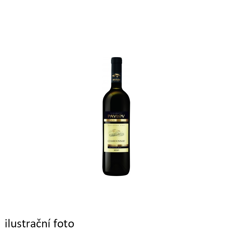 Vinařství Pavlov Chardonnay 0,75 l moravské zemské víno