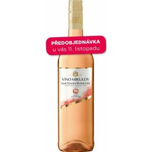 Víno Mikulov SVATOMARTINSKÉ Svatovařinecké rosé 2022 0.75l