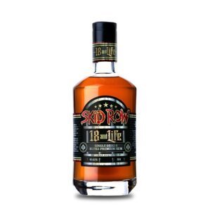Skid Row 18 and Life Ultra Premium Rum 0,7l 45% L.E.