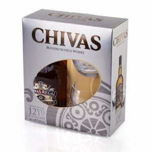 Chivas Regal 6×0,7l 40% + 2x sklo GB