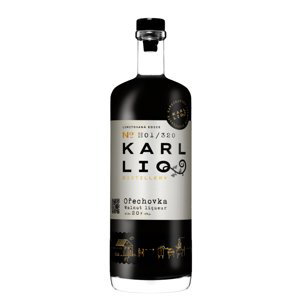 KarlLIQ distillery Karlliq Ořechovka 20% 0,5l