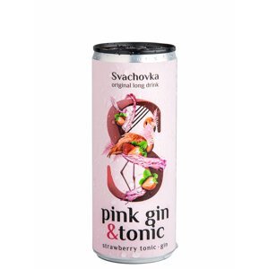 Destilérka Svach (Svachovka) Waxwing Pink Gin + Tonic Velikost: 250 ml