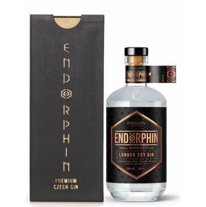 Endorphin gin Endorphin London Dry Gin 43% 0,5l v dárkové krabičce