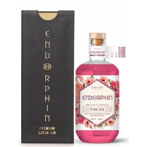 Endorphin gin Endorphin Pink Gin 43% 0,5l v dárkové krabičce