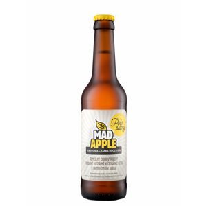 Moštárna Louny Mad Apple Polosuchý cider 4,5% 0,33l