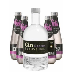 Pálenice Zubří Zubří Hafera (Borůvkový) Gin + 4x Bohemsca tonik ZDARMA