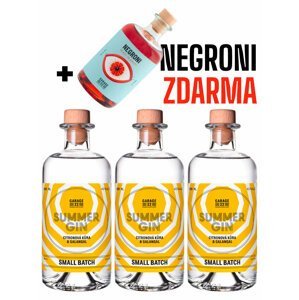 Garage 22 3x Summer gin + Negroni Zdarma