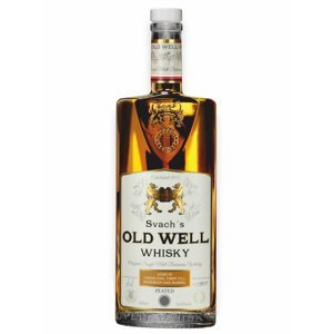 Svach's Old Well whisky Virgin Oak kouřová 50,5% 0,5l