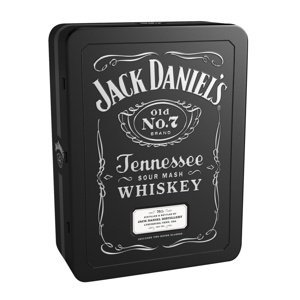 Jack Daniel´s Jack Daniel's Black 40 % 0,7 l ( dárkové balení v plechu )