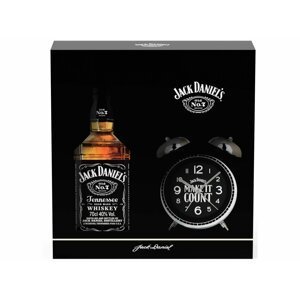 Jack Daniel´s Jack Daniel's Black + budík 40% 0,7 l