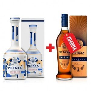 Výhodný balíček: Metaxa Grande Fine 0,7L a Metaxa 7* 0,7L s 20% slevou