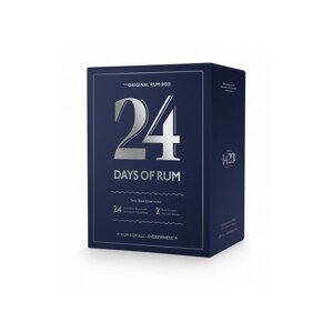 24daysofrum Rumový kalendář - 24 Days of Rum 2023 24×0,02l 42,5% + 2x sklo