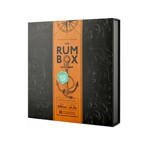 24daysofrum Rum Box Turquoise Edition 10x50ml 41,2% Gift Box
